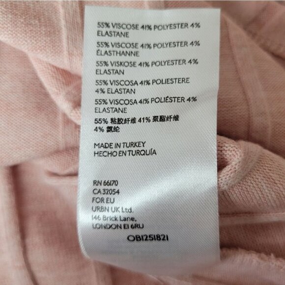 Maeve by Anthropologie Brushed Knit Long Sleeve Top Pink S - Picture 7 of 12